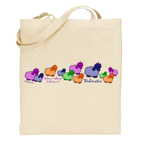Dalmatia Sheep Cotton Tote Bag Dalmatia Sheep Cotton Tote Bag