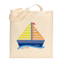 Sail Boat Split Croatia Tote Bag