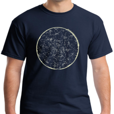 Summer Sky Over Adriatic Adult T Shirt Navy Summer Sky Over Adriatic Adult T Shirt Navy